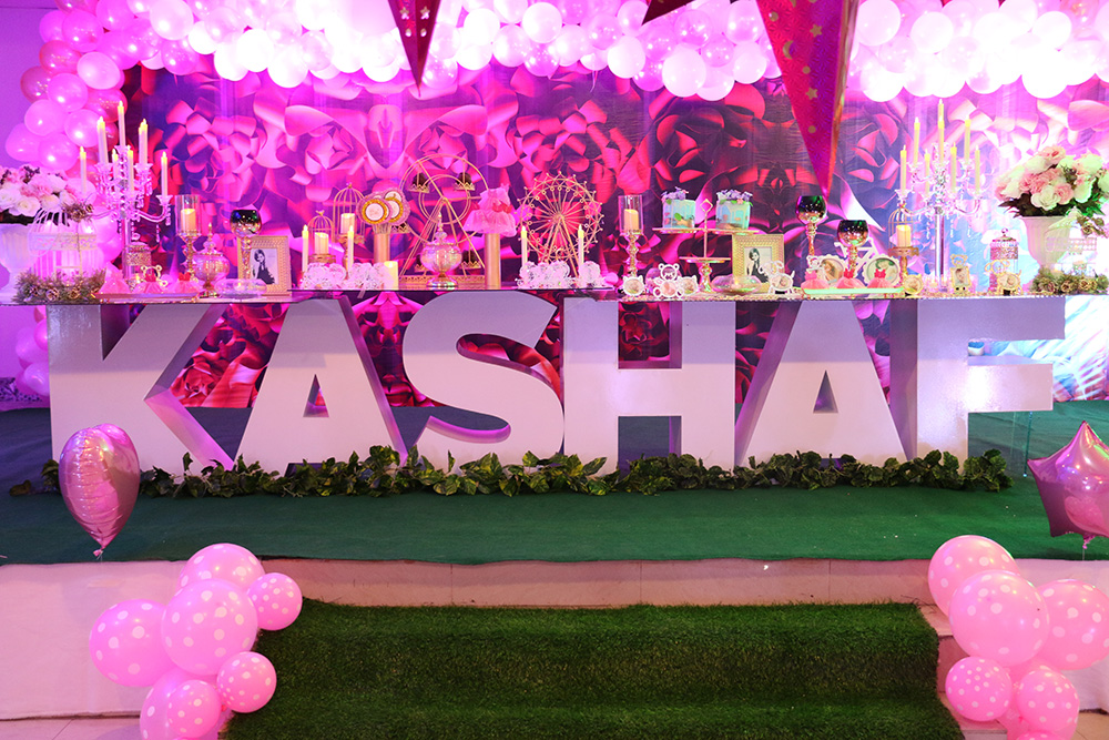 Kashaf 1st Ballerina Birthday